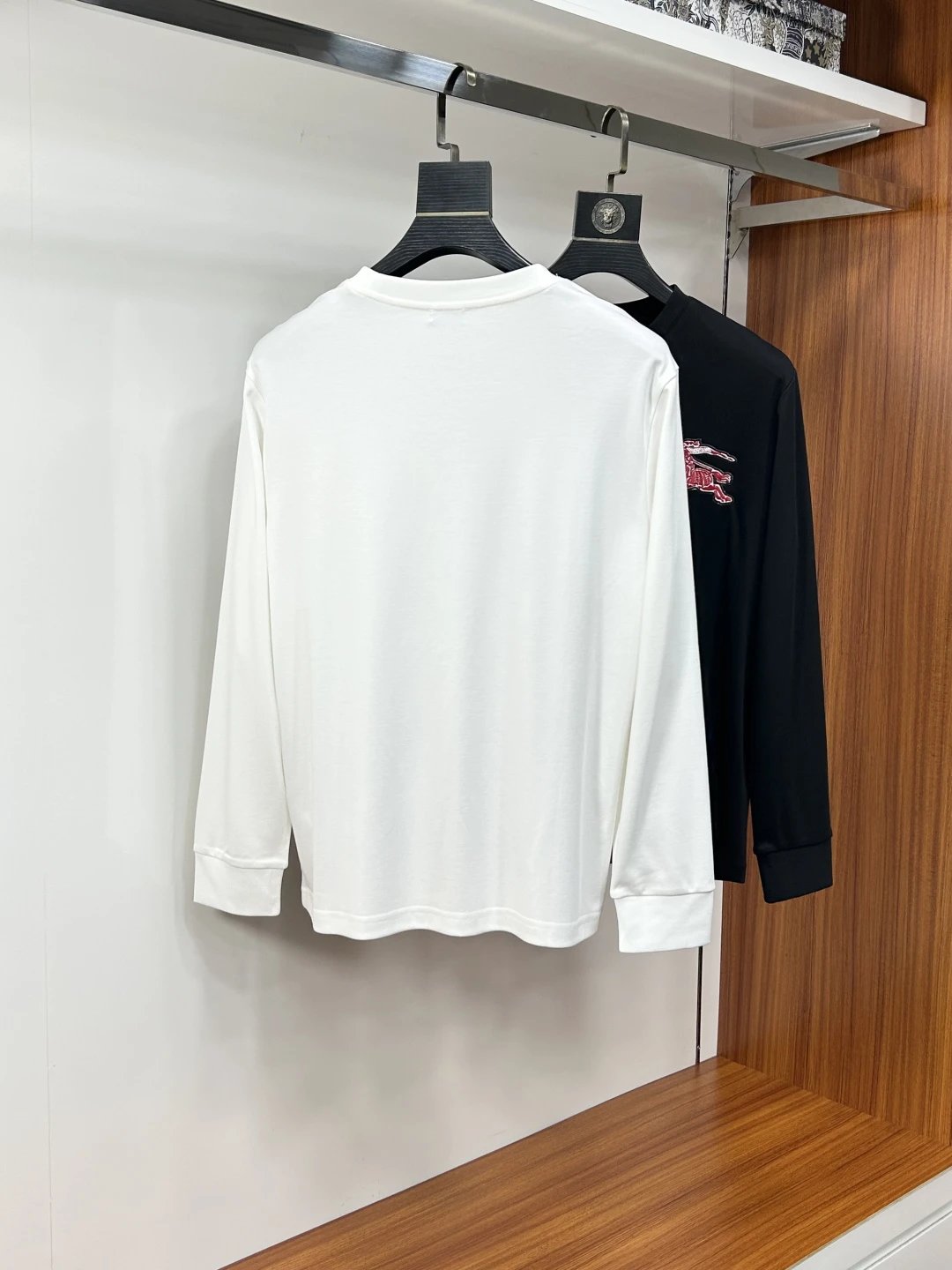 Burberry Men Cotton Long Sleeve Casual T-Shirt