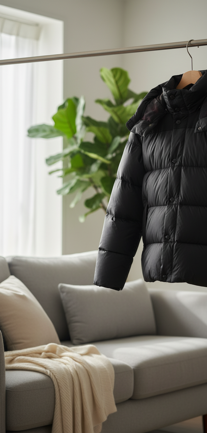Burberry Men’s Black Hooded Down Jacket Winter Coat