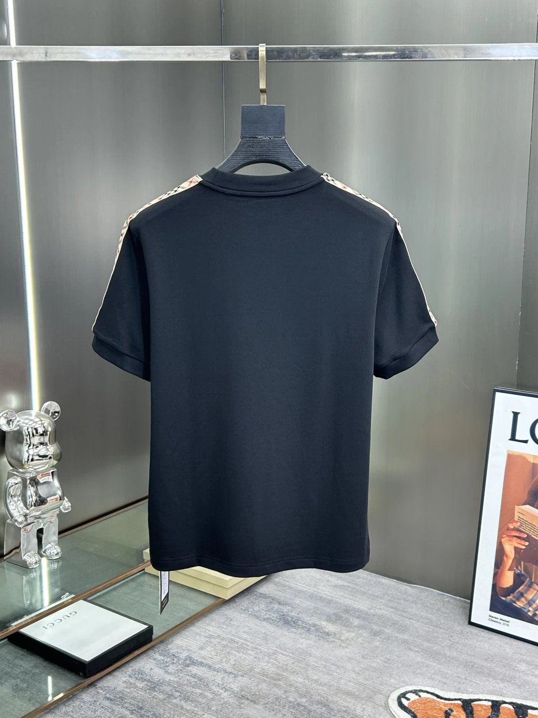 Burberry Classic Black Cotton Unisex T-Shirt