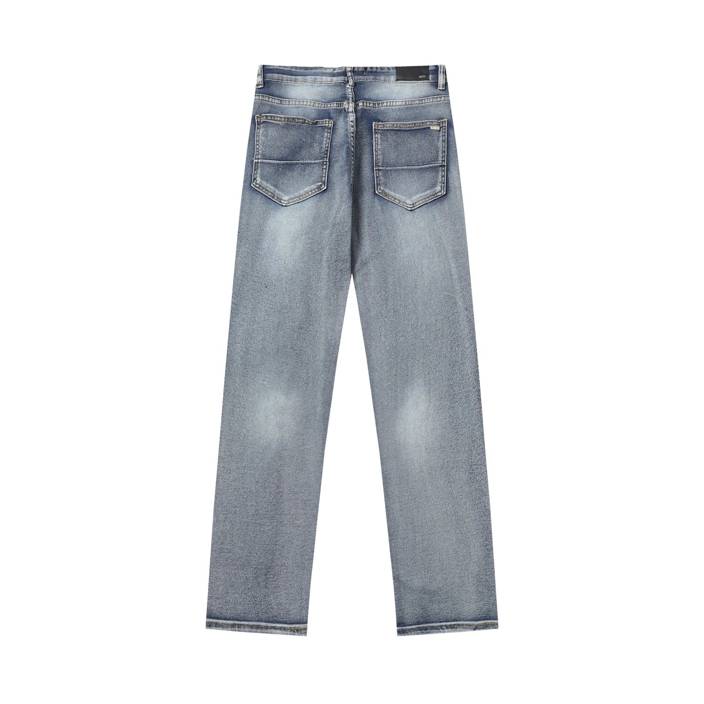 AMIRI Light Blue Distressed Unisex Denim Jeans