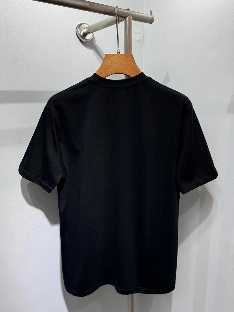 AMIRI Black Floral Logo Cotton T-Shirt Unisex