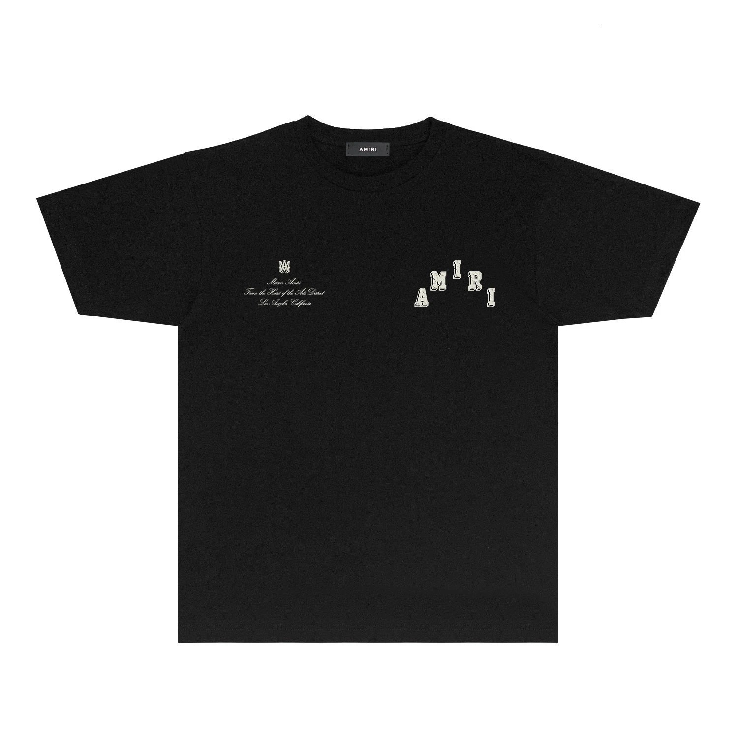 AMIRI LA Arts District Black Cotton Unisex T-Shirt