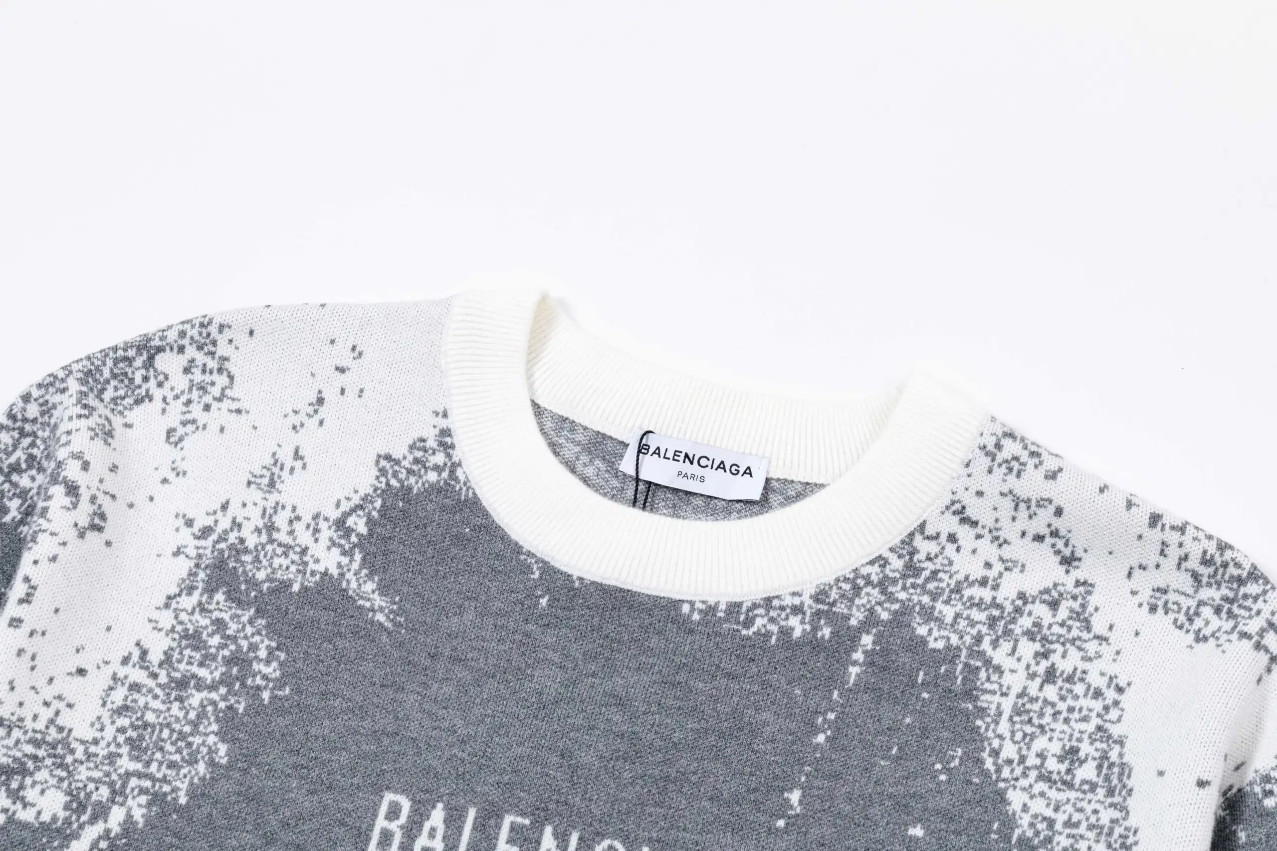 Balenciaga Pixel Print Unisex Hoodie Streetwear Pullover