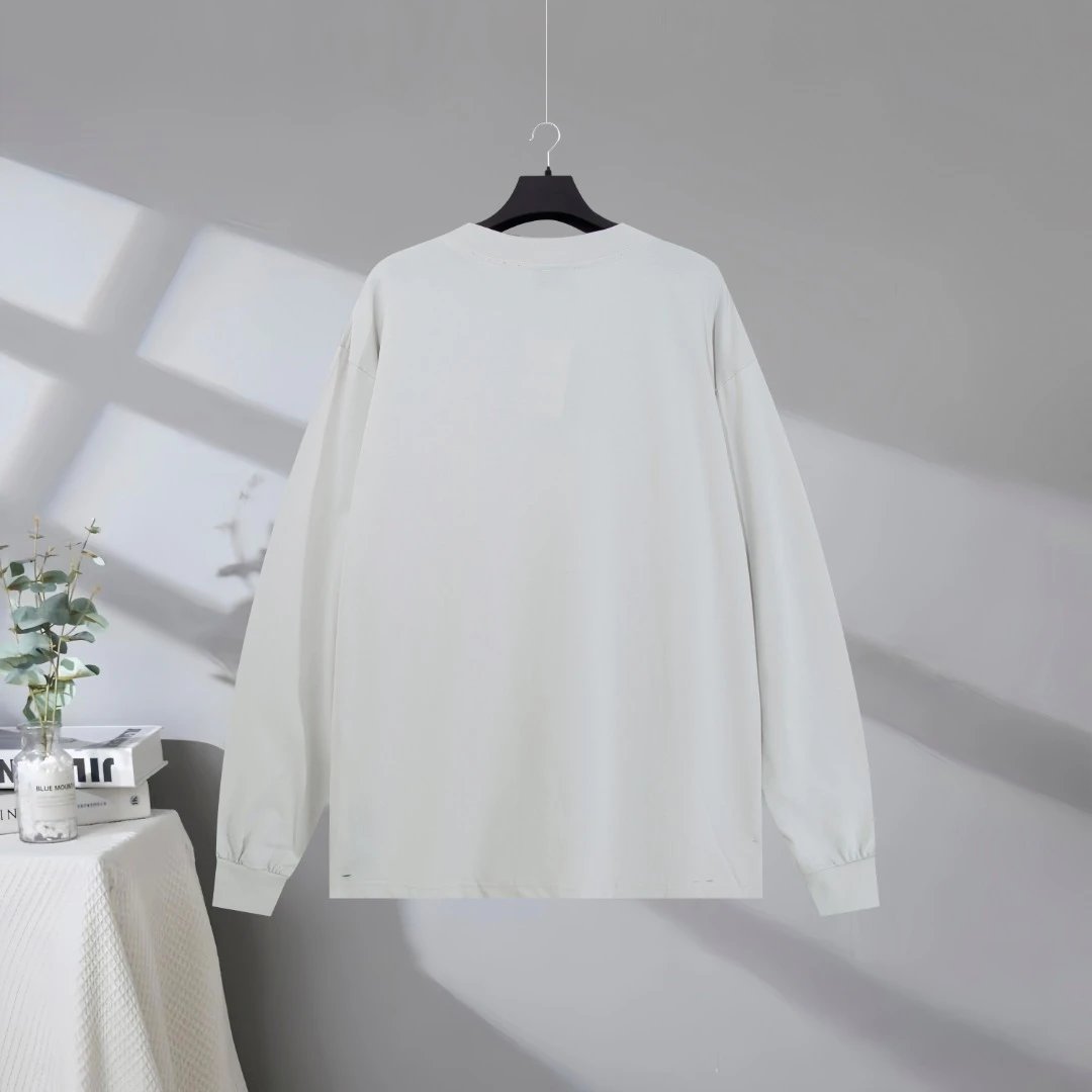Balenciaga Emoji Print Oversized Cotton Hoodie