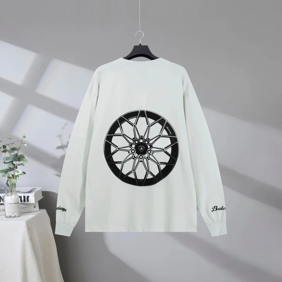 Balenciaga Lamborghini Oversized Graphic Hoodie