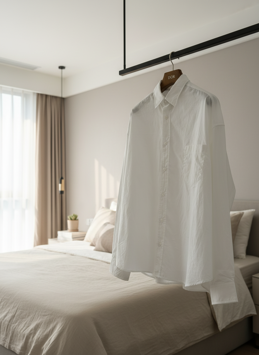 Acne Studios White Cotton Relaxed Fit Shirt
