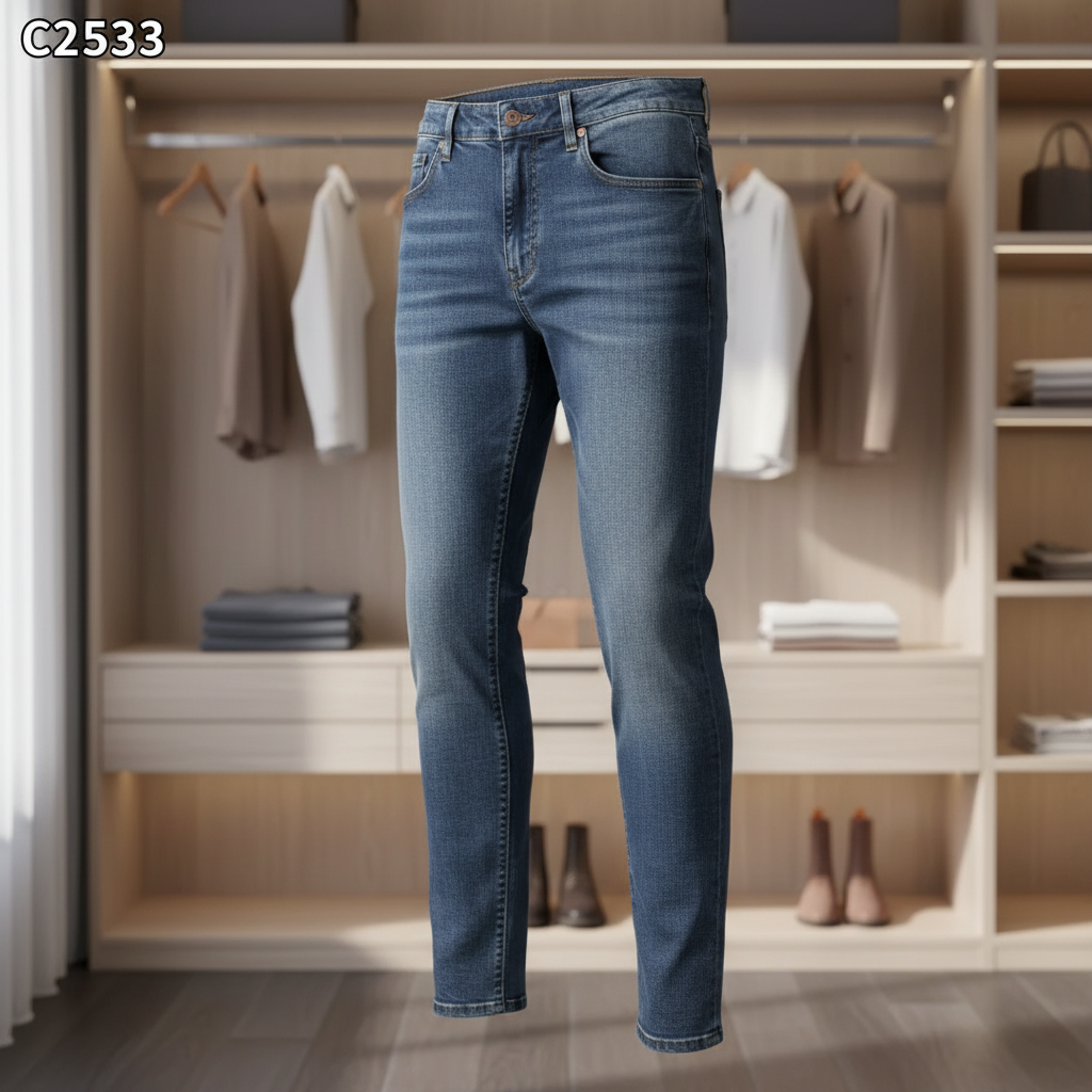 Calvin Klein C2533 Men’s Slim Fit Dark Blue Jeans