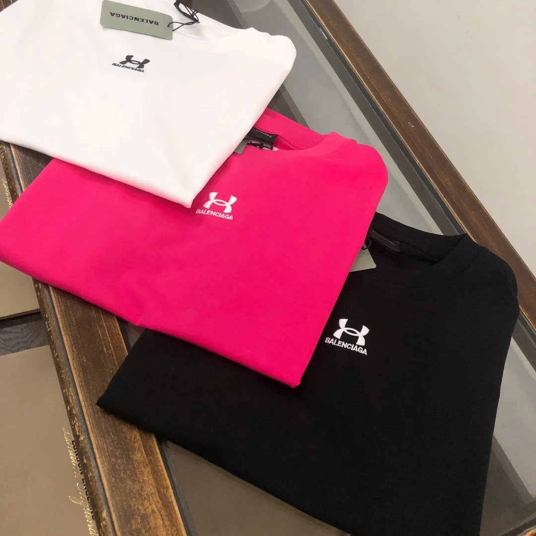 Balenciaga Cotton Logo White T-Shirt Unisex