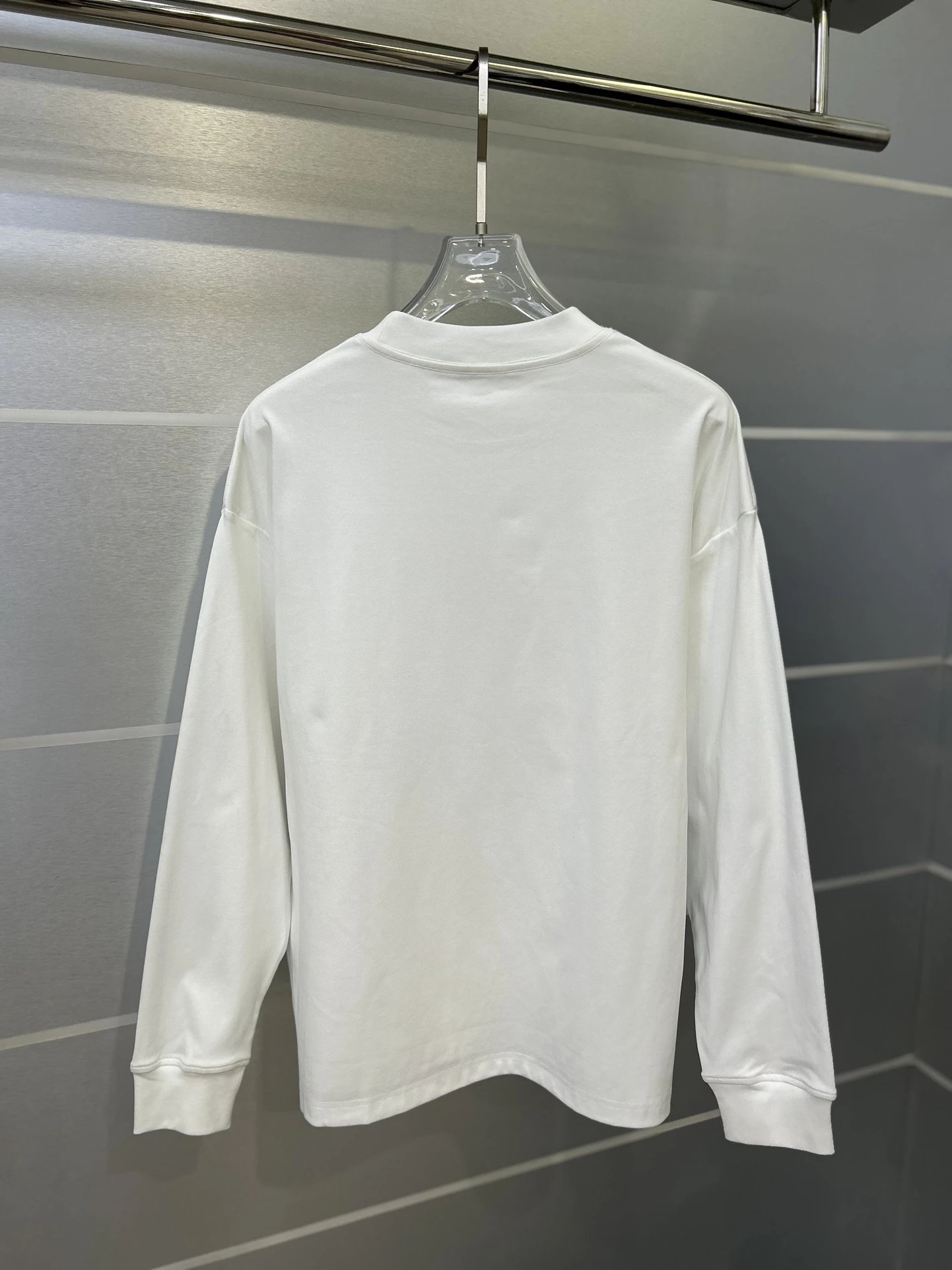 Alexander Wang White Hoodie Pink Eiffel Tower Print
