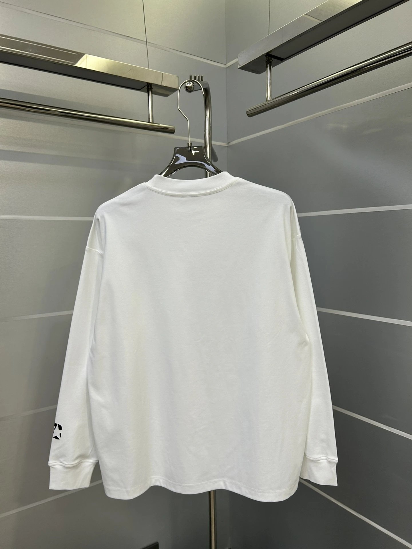 Alexander Wang White Logo Unisex Cotton Hoodie