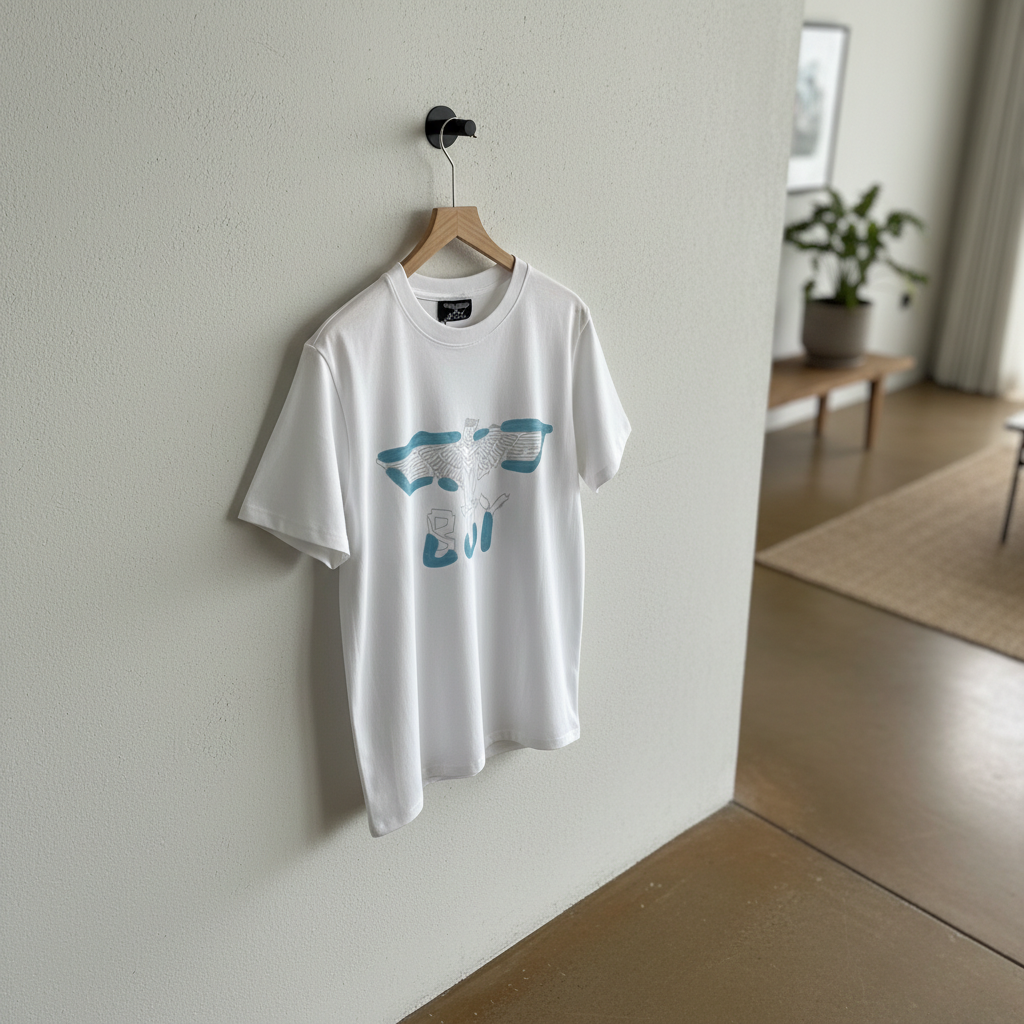 BOY LONDON White Eagle Logo Cotton T-Shirt