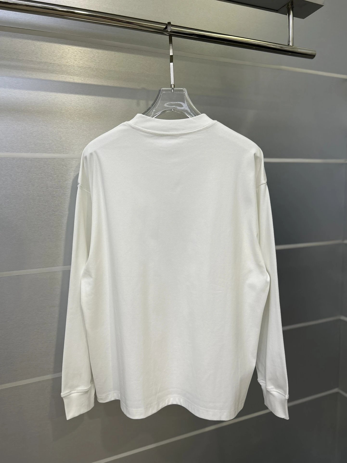 Alexander Wang White Hoodie Yellow Logo Sweatshirt