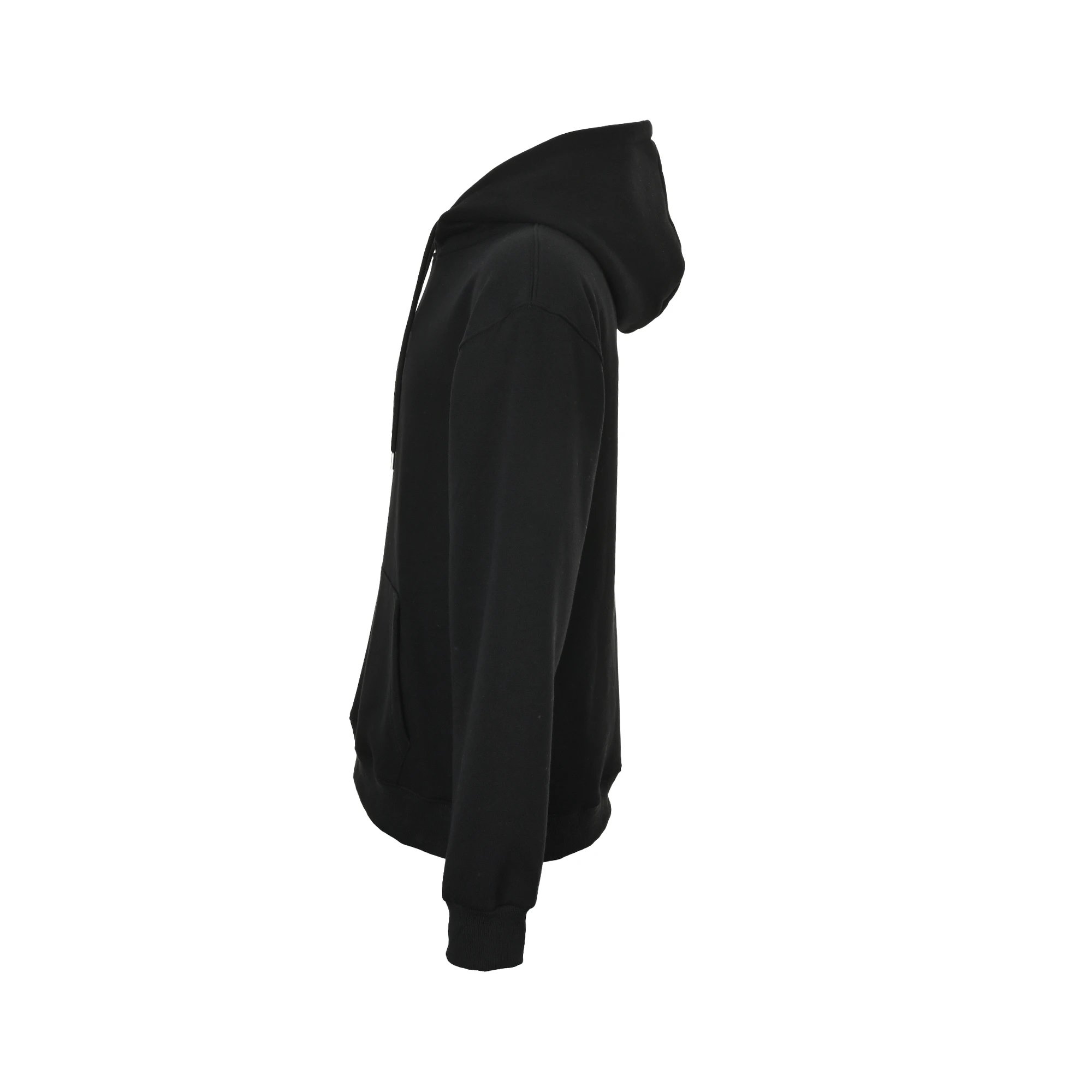 Alexander Wang Black Logo Cotton Hoodie
