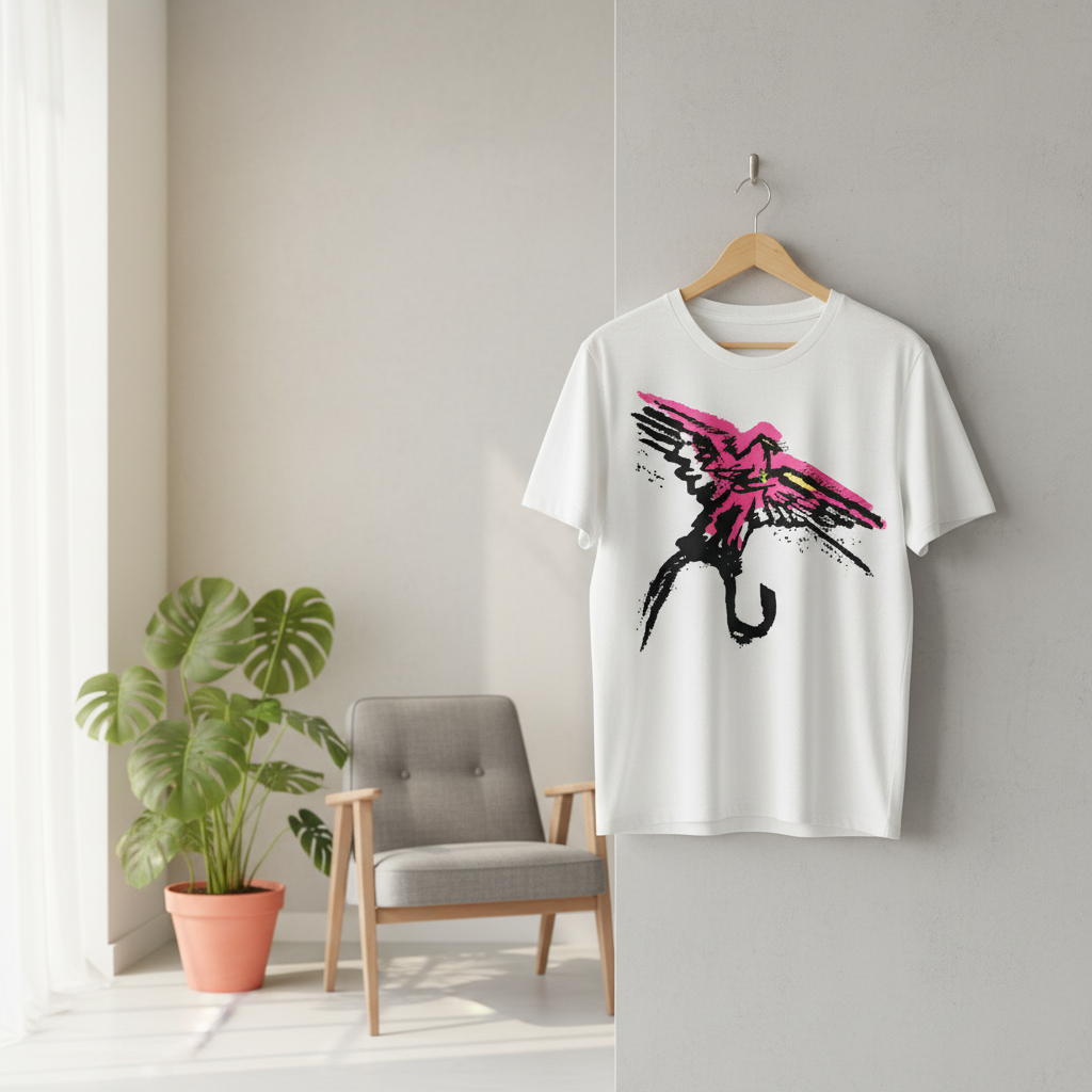BOY LONDON White Cotton Street Punk Graphic T-Shirt