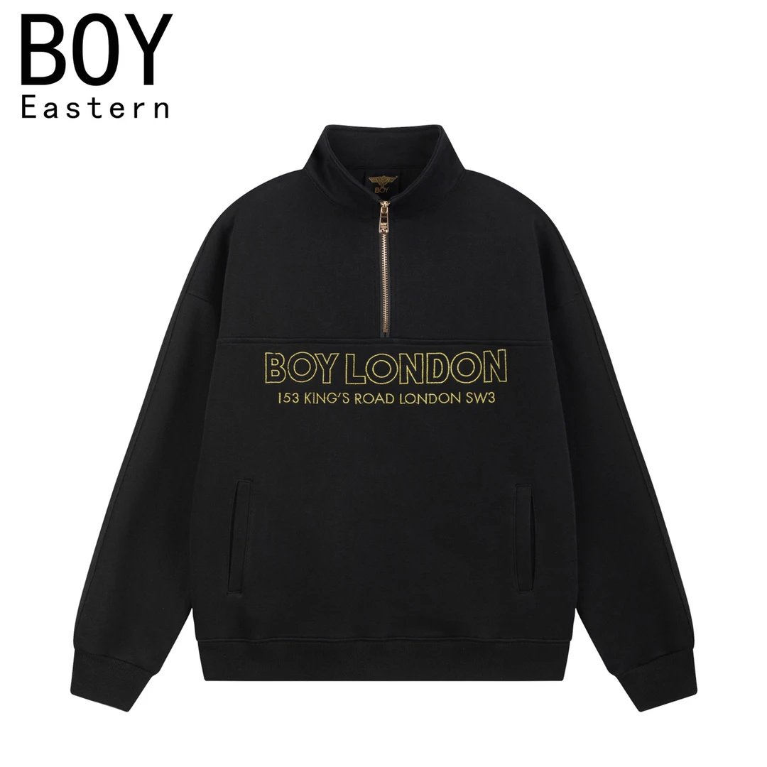BOY LONDON Black High Neck Eagle Sweatshirt