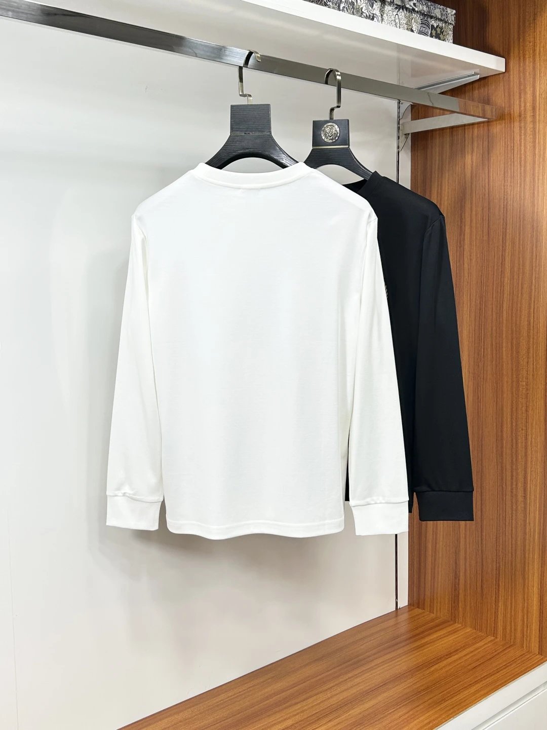 Burberry Logo Print Cotton Long Sleeve Hoodie