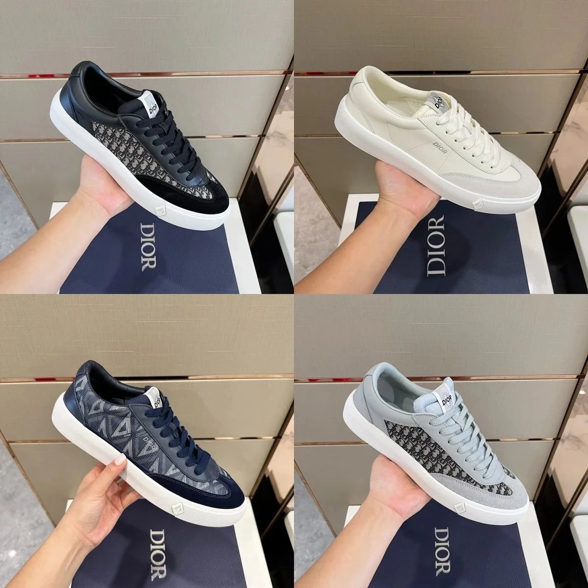 Dior B27 Low Oblique Jacquard Sneakers