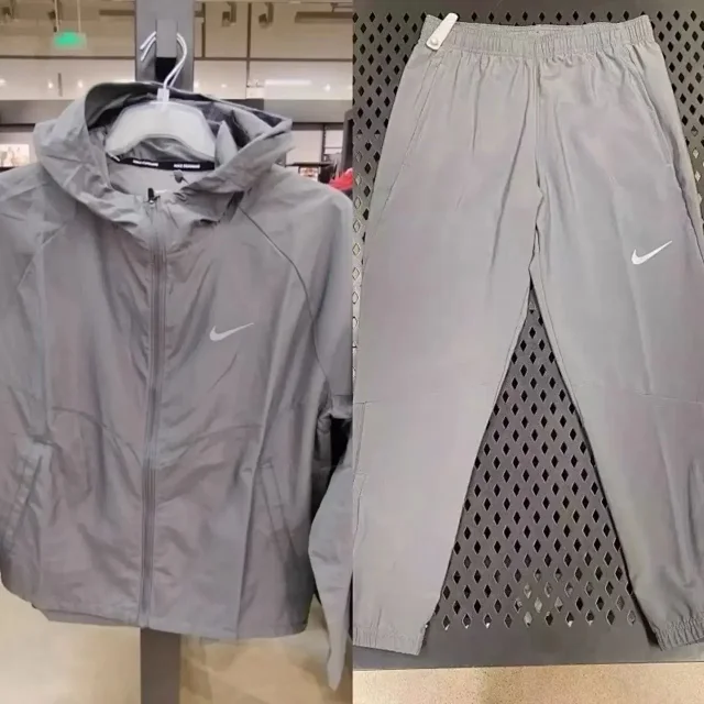 Nike Matching Sets Hooded zip-up windbreaker and tapered pants set product detail image 3