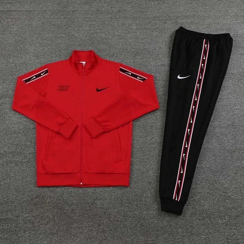 Nike Matching Sets Hooded zip-up windbreaker and tapered pants set — N-piece set 6