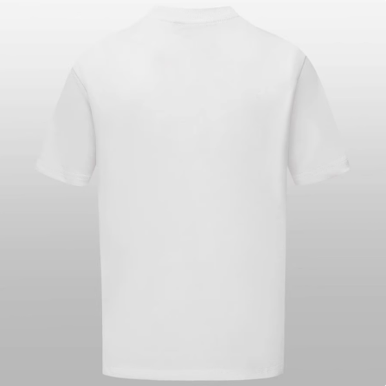 Left Eye Patch Half Heart Two-Tone Short Sleeve 413260321