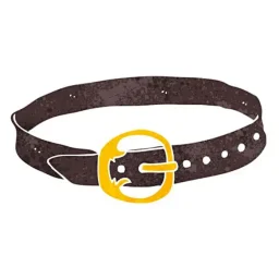 thumbnail for 金扣头左右西两色皮带4110180601