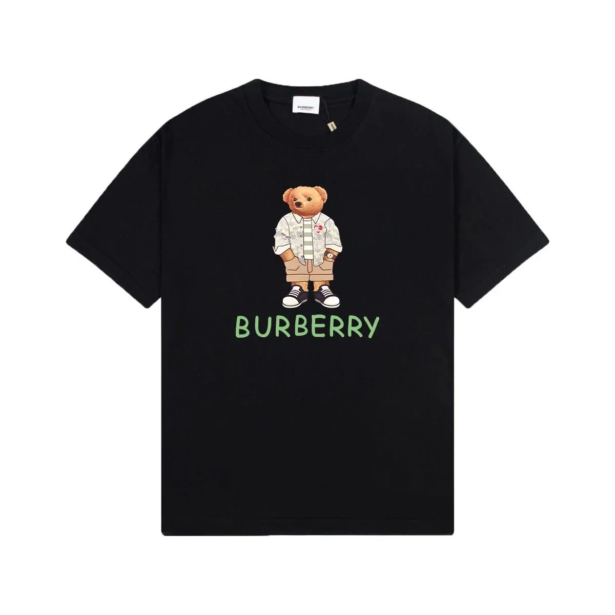 Burberry Thomas Bear Graphic Print White T-Shirt - 15