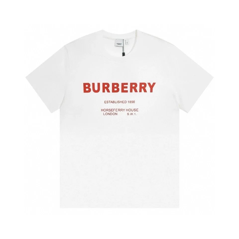 Burberry Thomas Bear Graphic Print White T-Shirt - 12