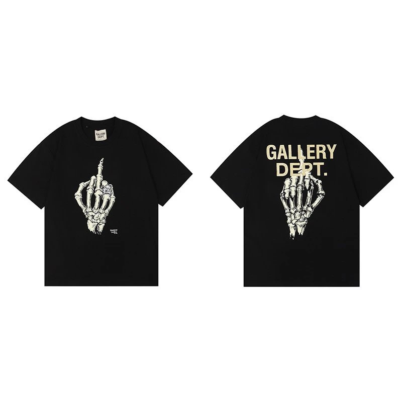 Skull Finger Black 6006