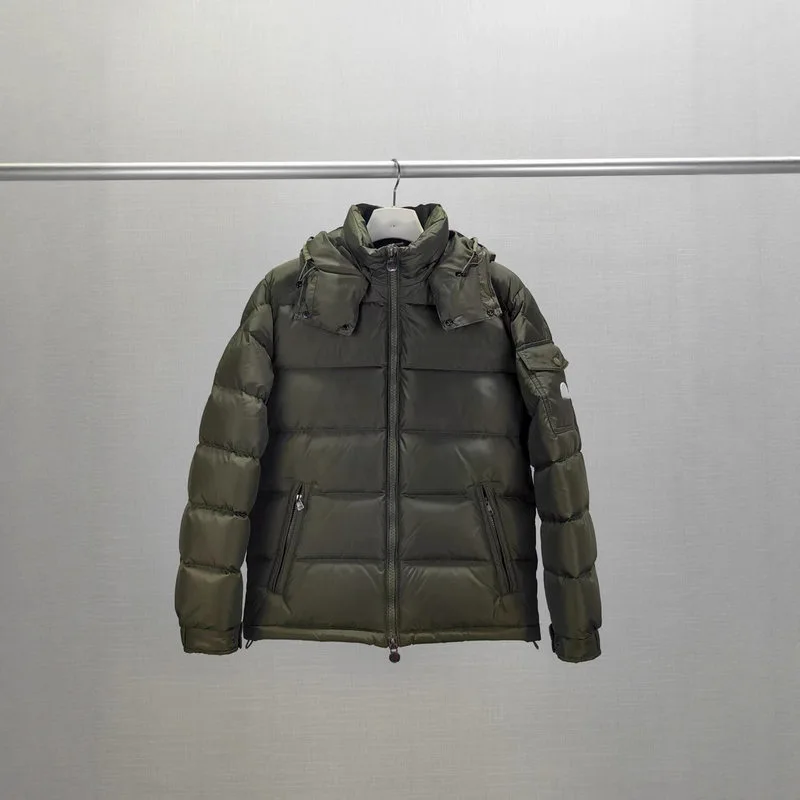 Mengjia SS25 Matte Maya Hooded Puffer