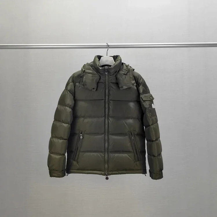 Mengjia SS25 Matte Maya Hooded Puffer