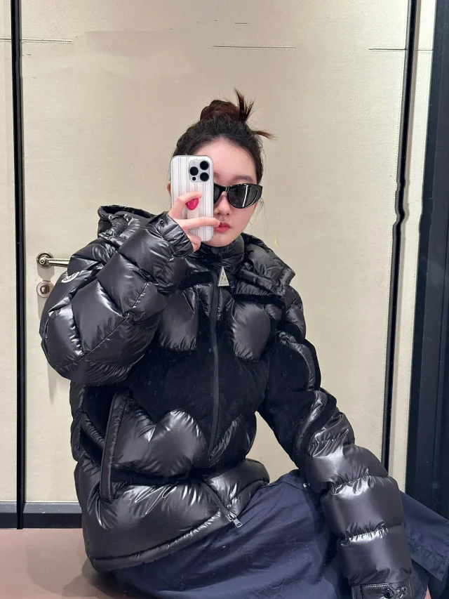 Mengjia Men's SS25 Batman Puffer Jacket Detail