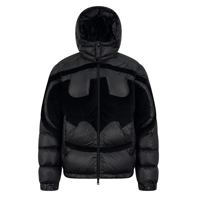 Mengjia Men's SS25 Batman Puffer Jacket Detail