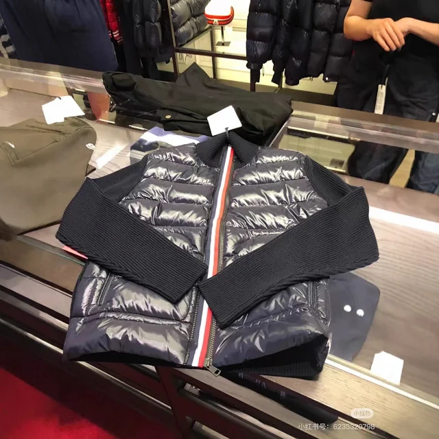Mengjia 25SS Men's Patchwork Knit Puffer Detail