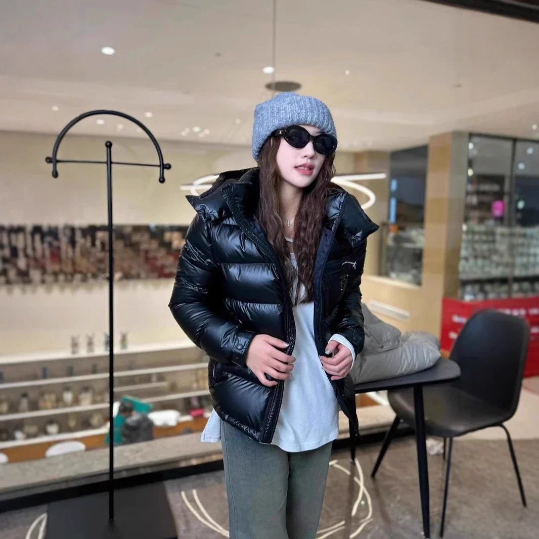 PRA2025 Unisex Minimalist Hooded Down Jacket