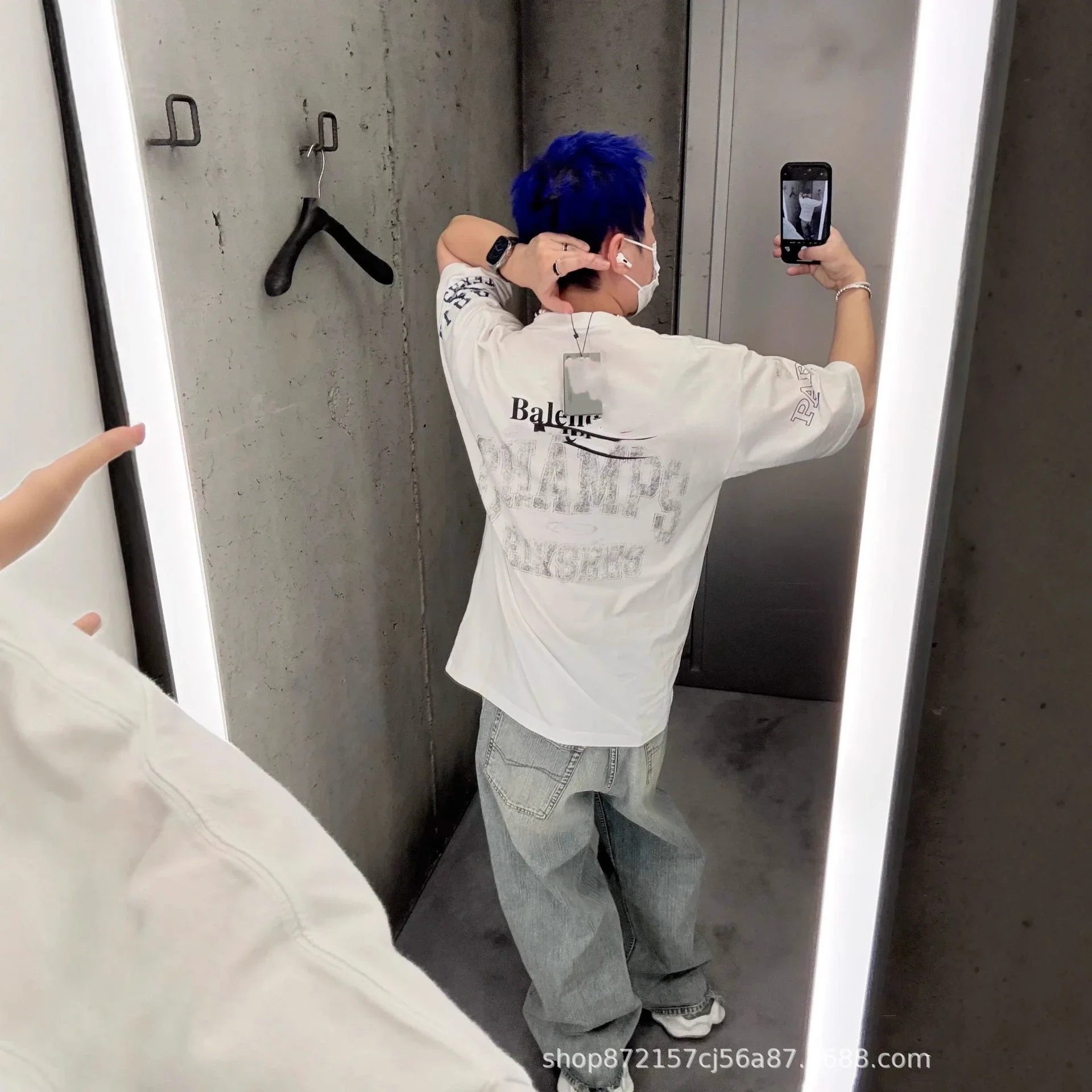 BLCG25SS Paris Love Logo Tee