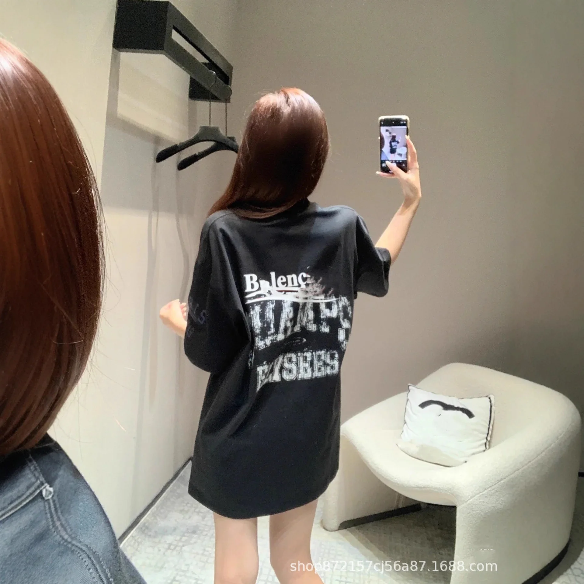 BLCG25SS Paris Love Logo Tee
