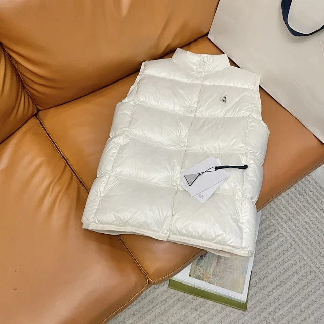 Mengjia 25SS Unisex Patchwork Down Vest Detail