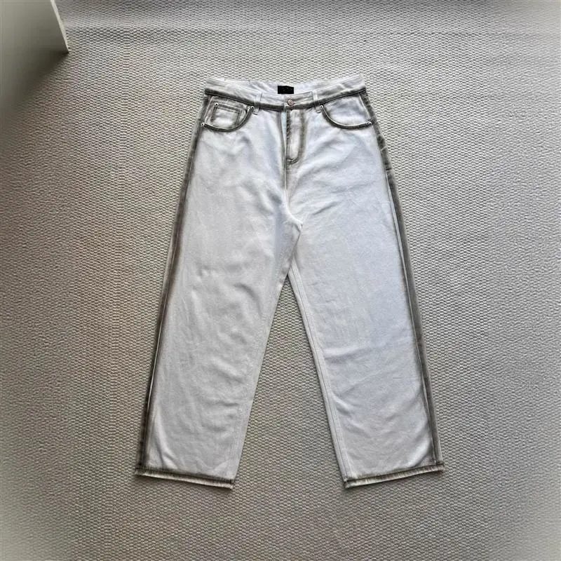 Balenciaga SS25 Distressed Graffiti Jeans