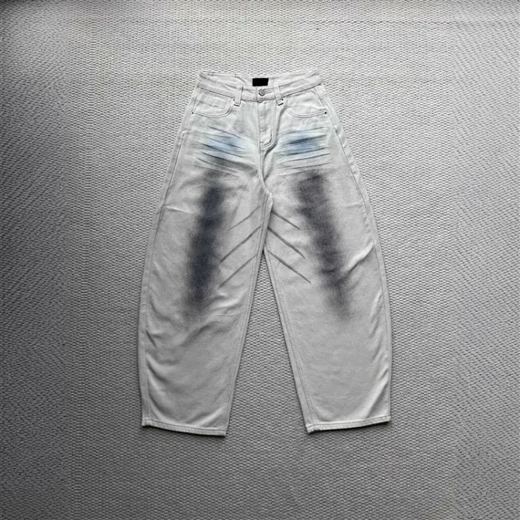 Duzhe Paris B Distressed Jeans 25SS