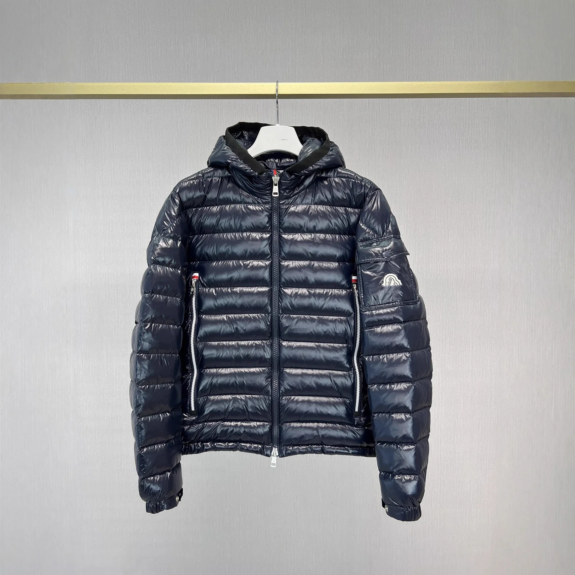 M's Men's Galion Solid Hooded Puffer