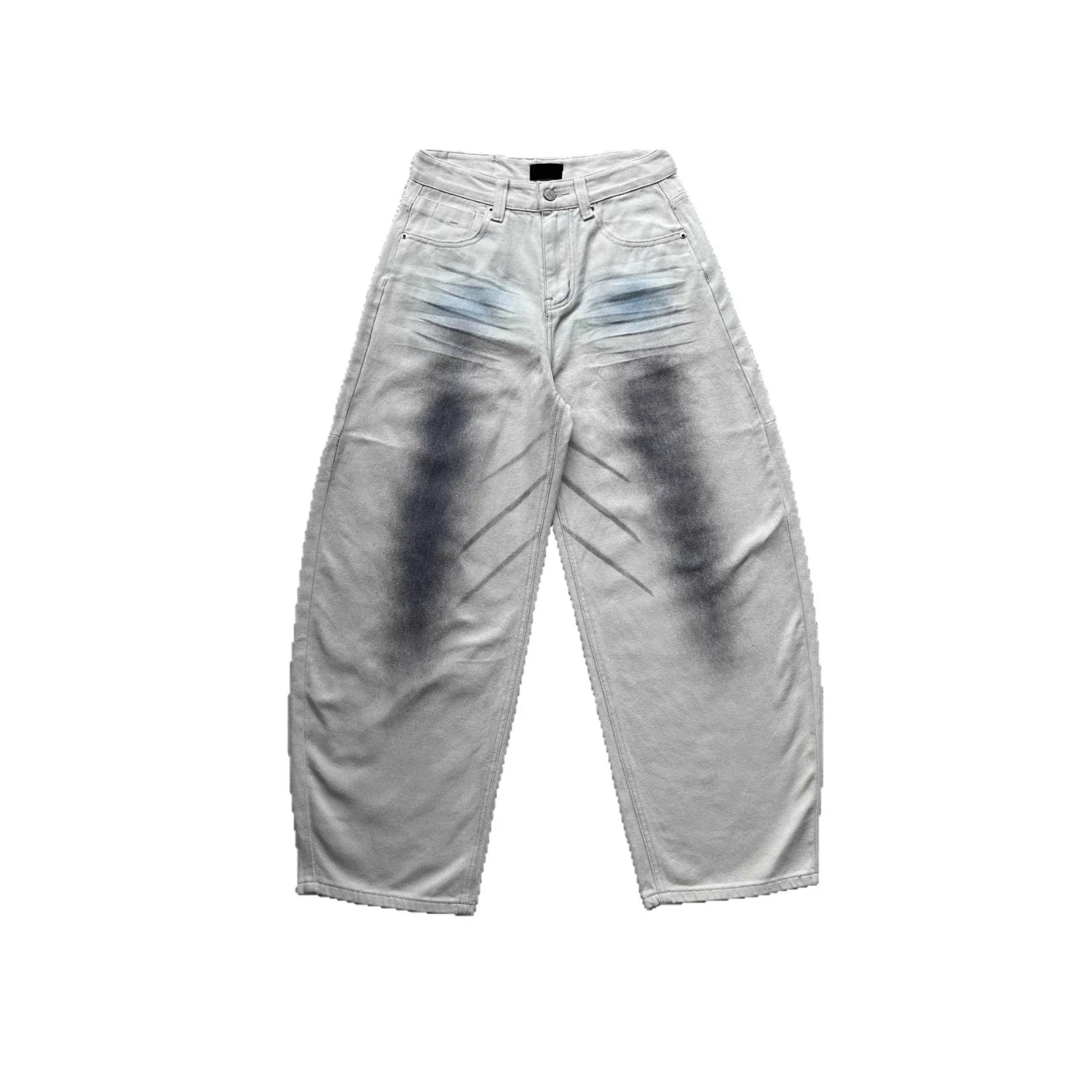 Duzhe Paris B Distressed Jeans 25SS