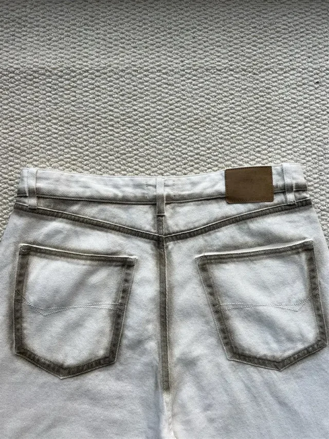 Balenciaga SS25 Distressed Graffiti Jeans Detail