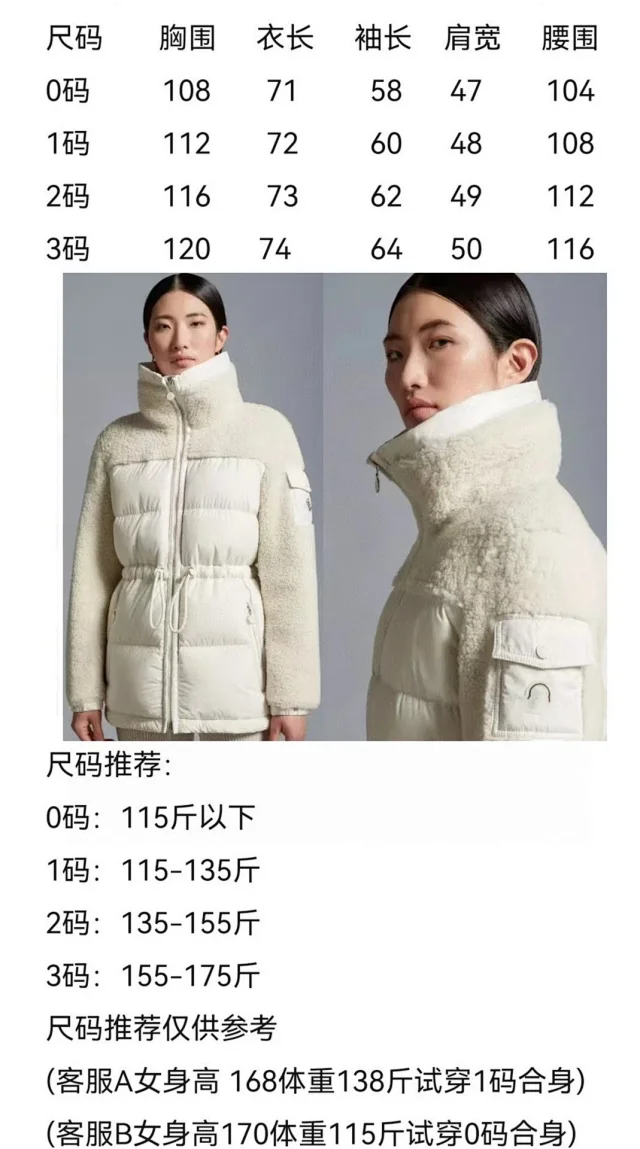 Mengjia Women's Escaut Fur Down Jacket Detail