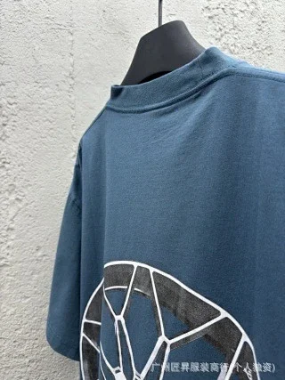 Balenciaga Lambo Print Crew Tee Unisex Detail