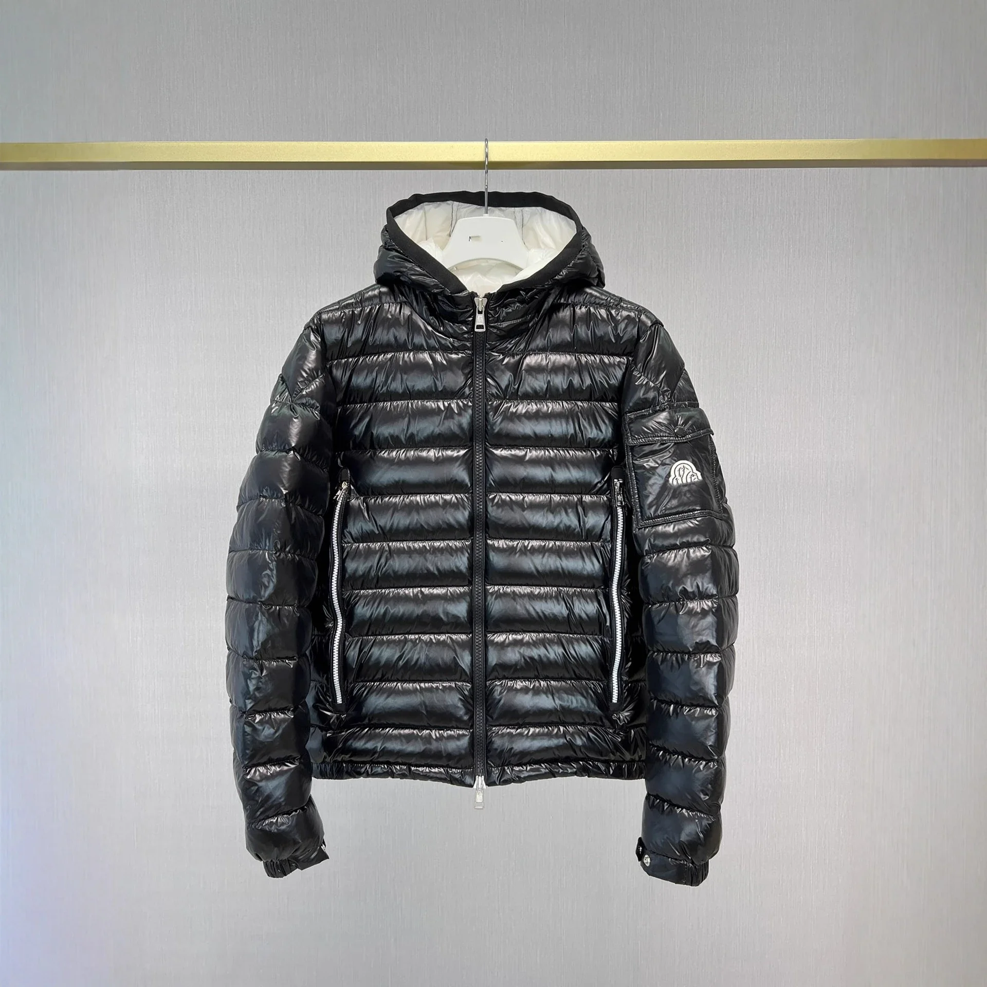 M's Men's Galion Solid Hooded Puffer