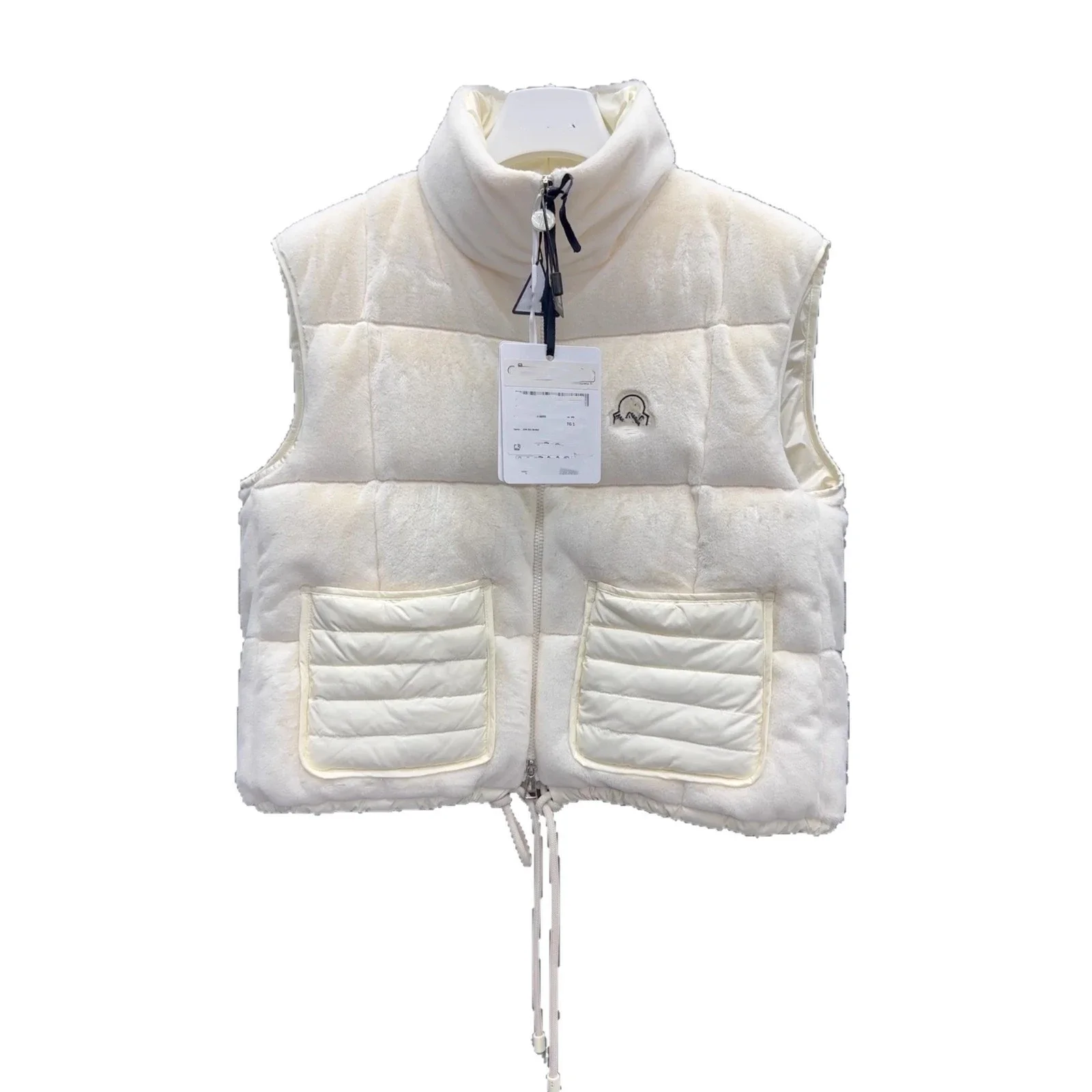 Mengjia FW24 Arques Logo Down Vest