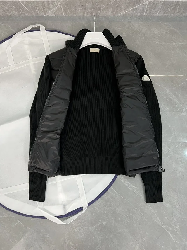 Mengjia 25sM Corduroy Wool Down Jacket Detail