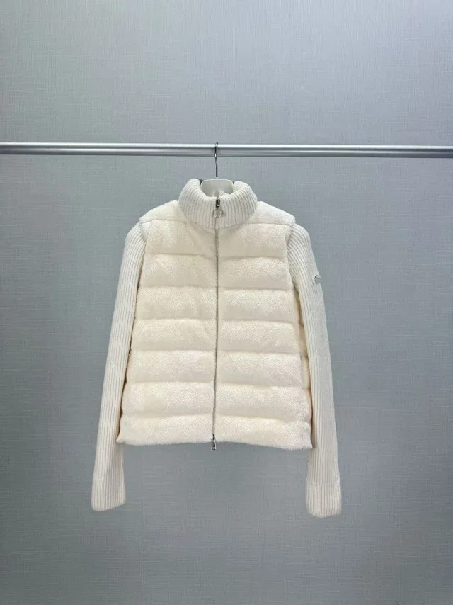 Mengjia 25SS Women's Teddy Down Jacket Detail