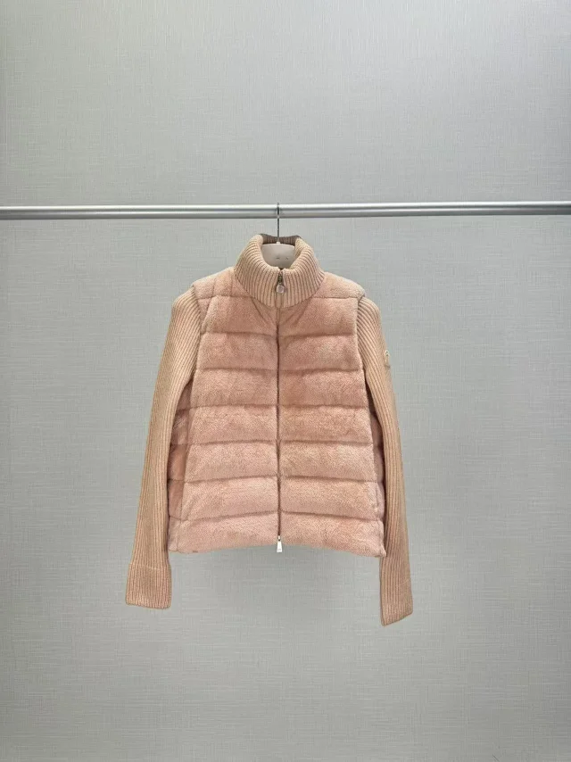 Mengjia 25SS Women's Teddy Down Jacket Detail
