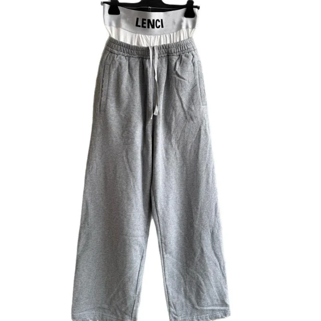 Paris Home New Straight Patchwork Pants Detail